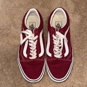 Maroon Old Skool Vans